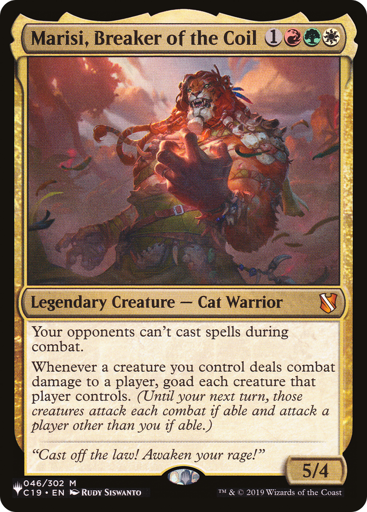 Marisi, Breaker of the Coil (C19-46) - The List
