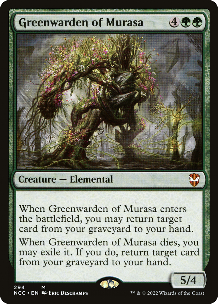 Greenwarden of Murasa (294) - New Capenna Commander