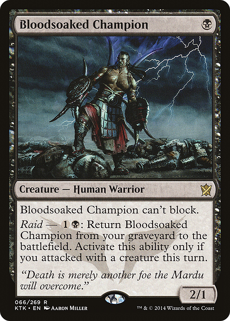 Bloodsoaked Champion (066) - Khans of Tarkir