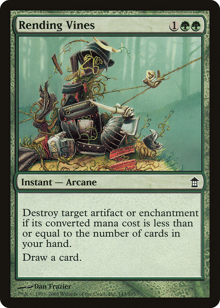 Rending Vines (143) - Saviors of Kamigawa