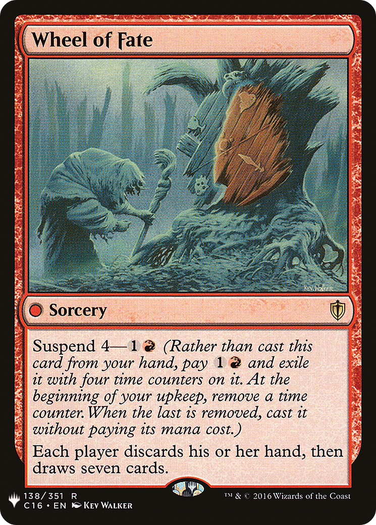 Wheel of Fate (C16-138) - The List