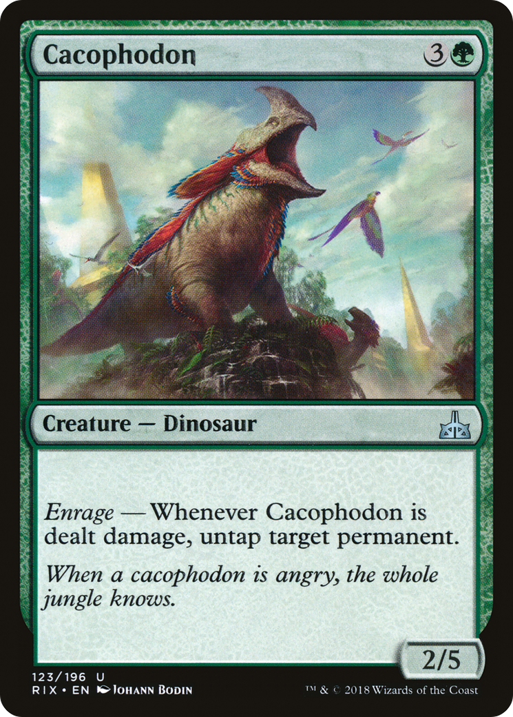 Cacophodon (123) Foil - Rivals of Ixalan