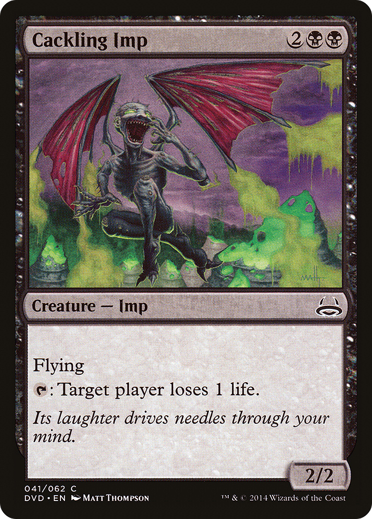 Cackling Imp (041) - Duel Decks Anthology: Divine vs. Demonic