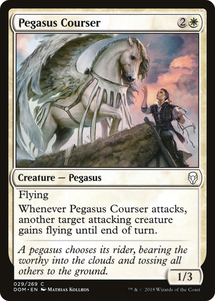 Pegasus Courser (029) - Dominaria