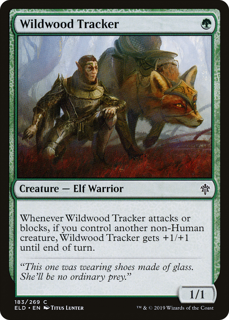 Wildwood Tracker (183) - Throne of Eldraine