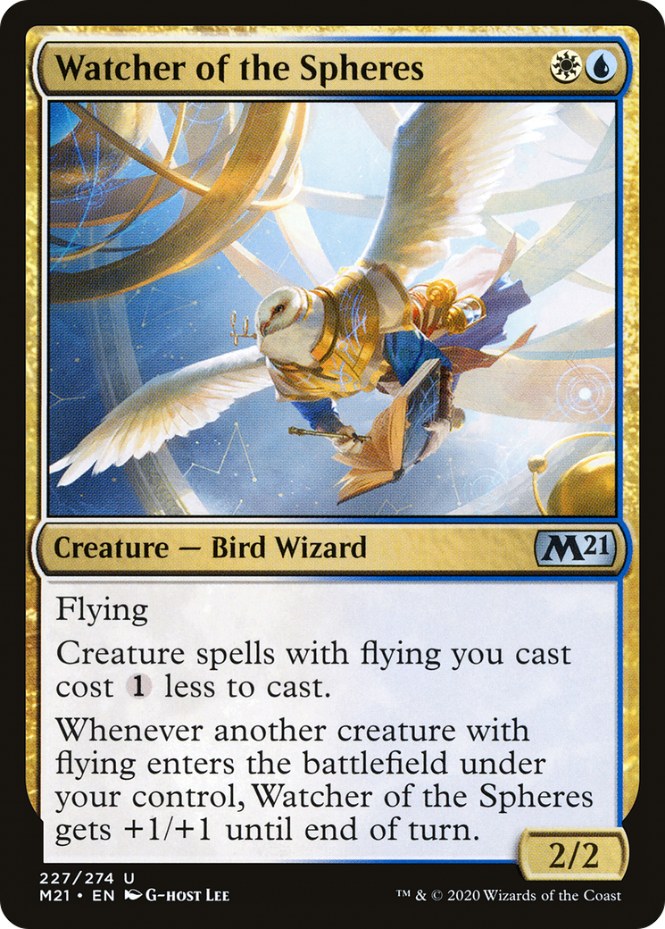 Watcher of the Spheres (227) Foil - Core Set 2021
