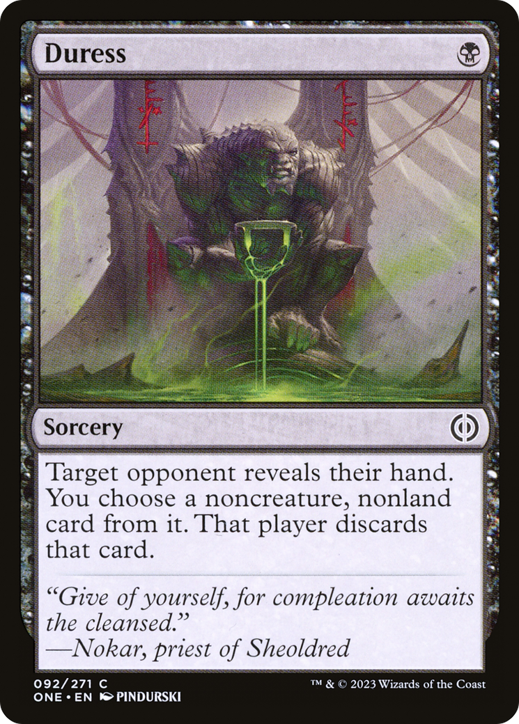 Duress (092) - Phyrexia: All Will Be One