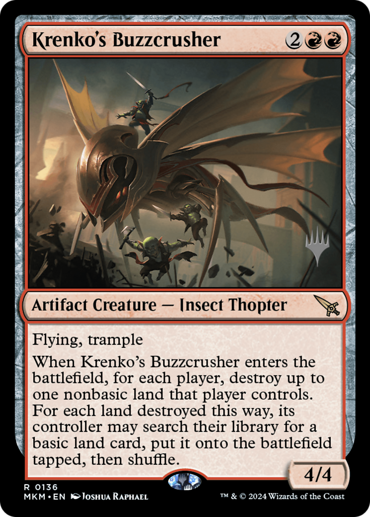 Krenko's Buzzcrusher (136) - Murders at Karlov Manor Promos