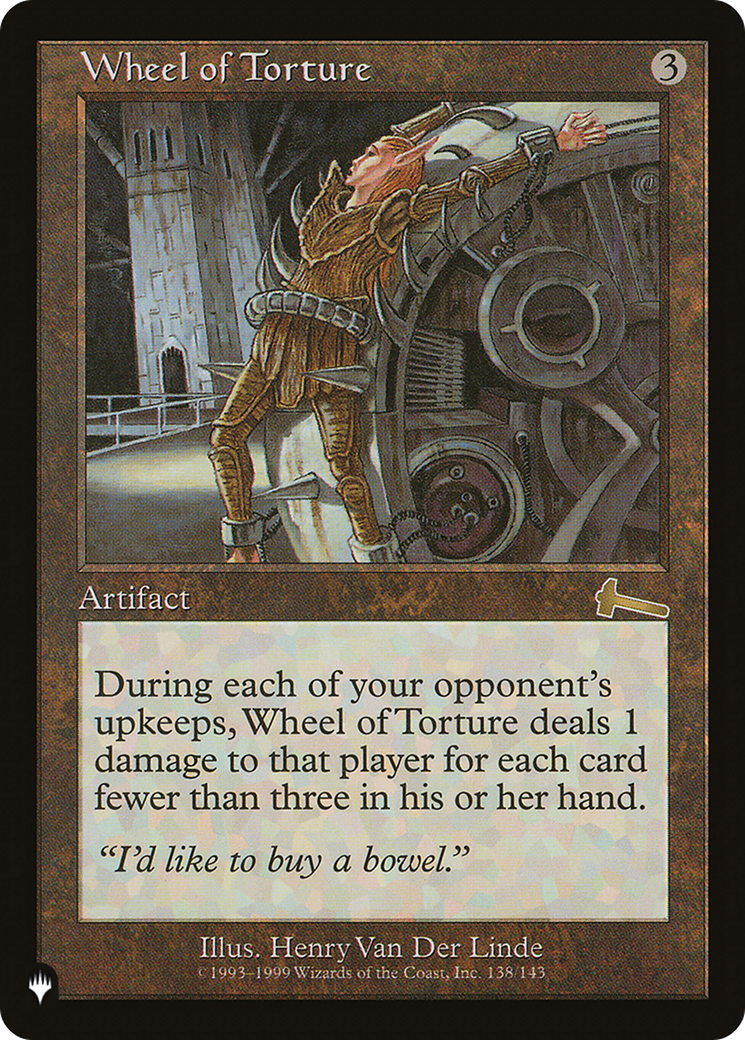Wheel of Torture (Retro) (ULG-138) - The List