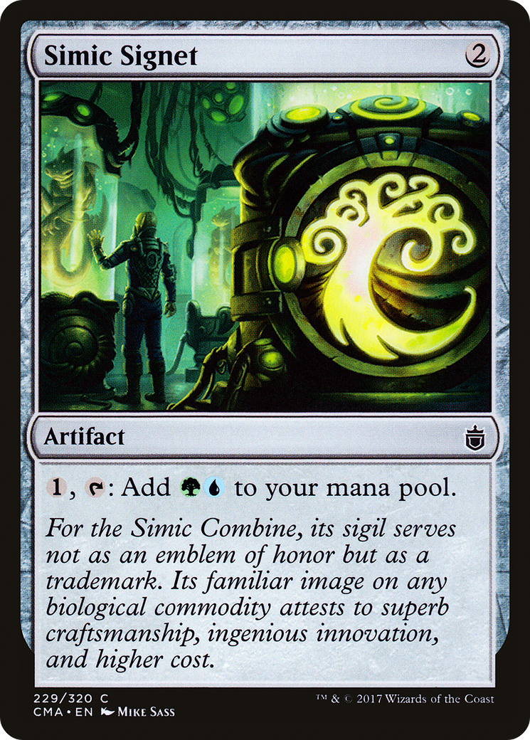 Simic Signet (229) - Commander Anthology