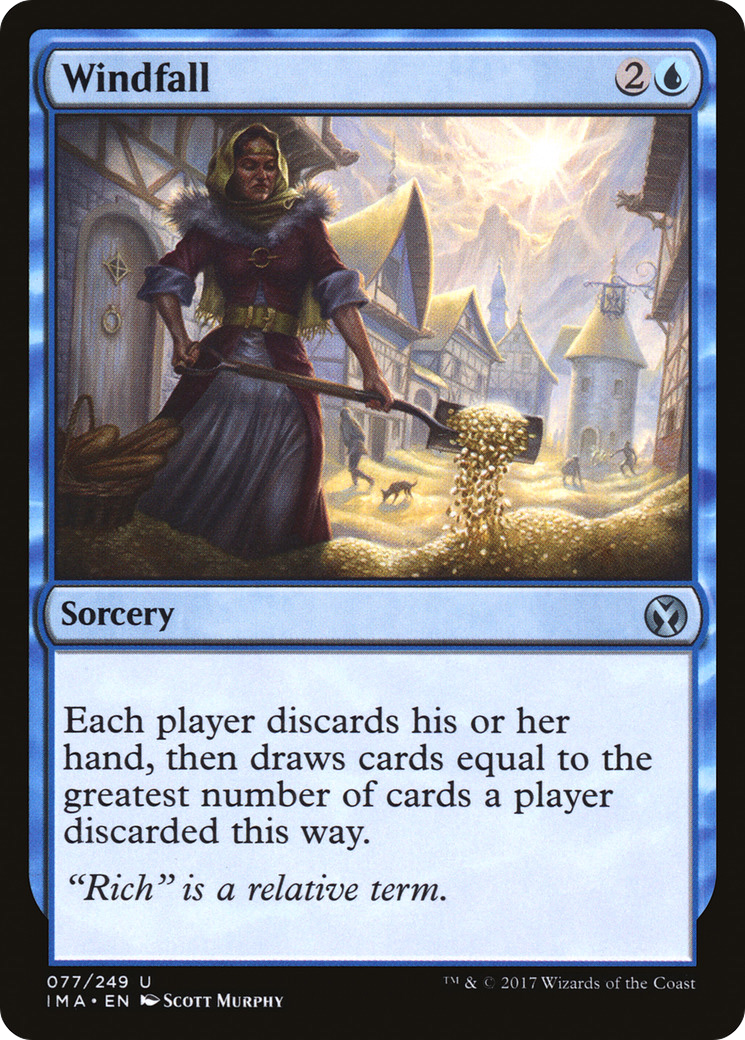 Windfall (077) Foil - Iconic Masters