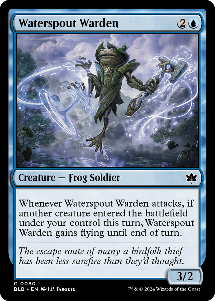 Waterspout Warden (080) - Bloomburrow