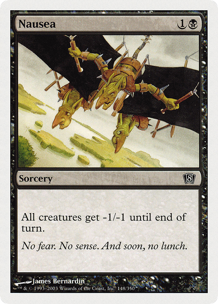 Nausea (148) Foil - Eighth Edition