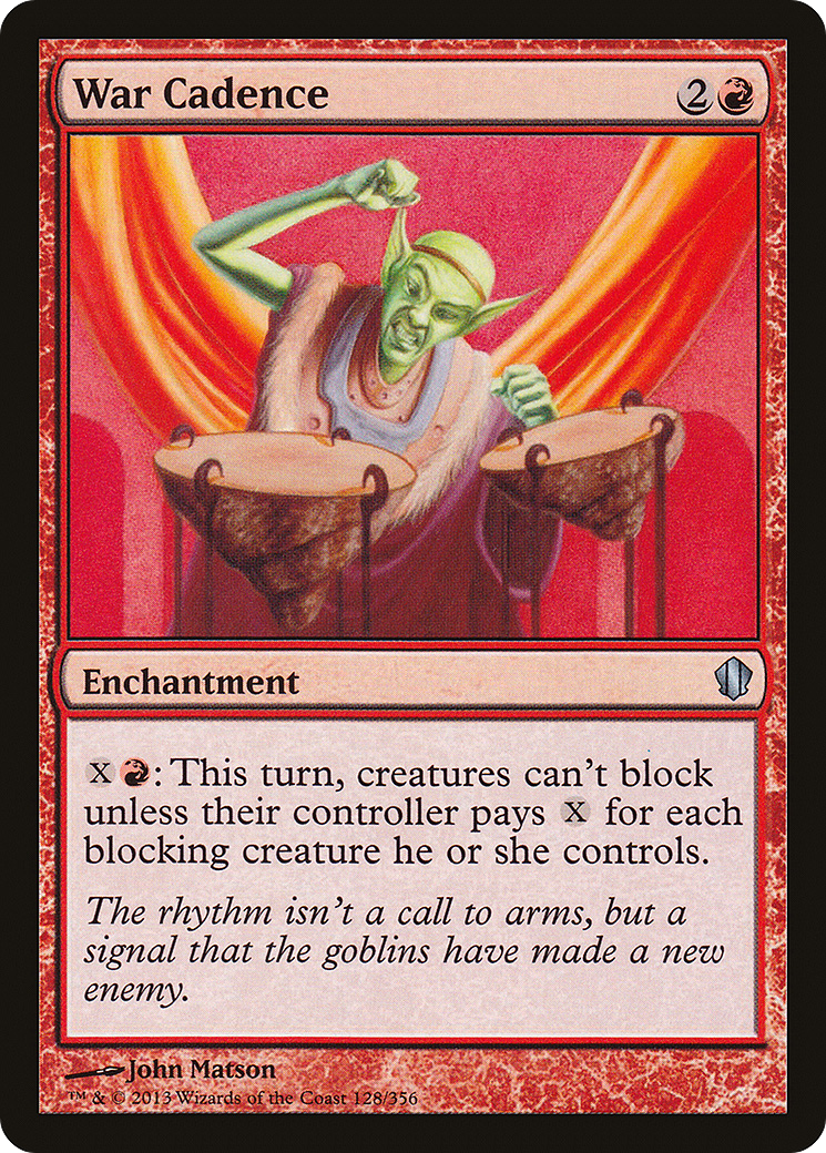 War Cadence (128) - Commander 2013