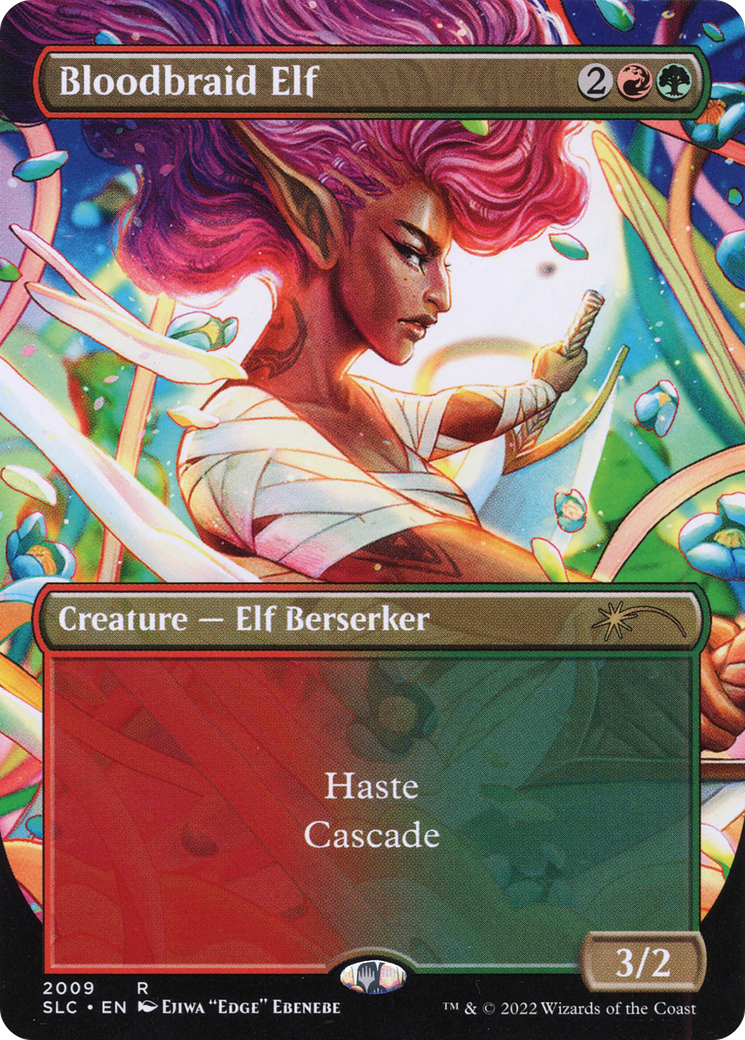 Bloodbraid Elf (2009) Foil - Secret Lair Countdown Kit