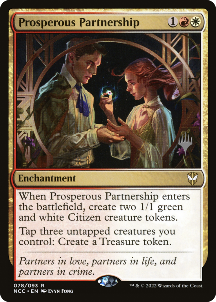 Prosperous Partnership (078) Foil - New Capenna Commander Promos