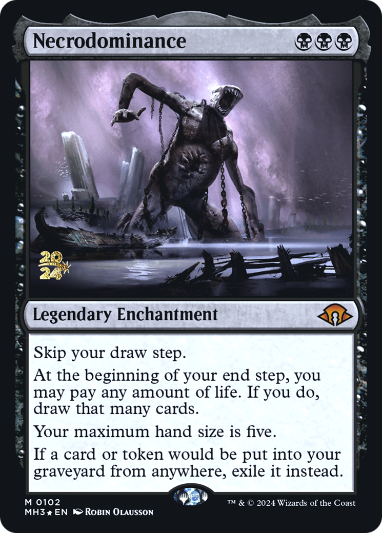 Necrodominance (102) Foil - Modern Horizons 3 Promos
