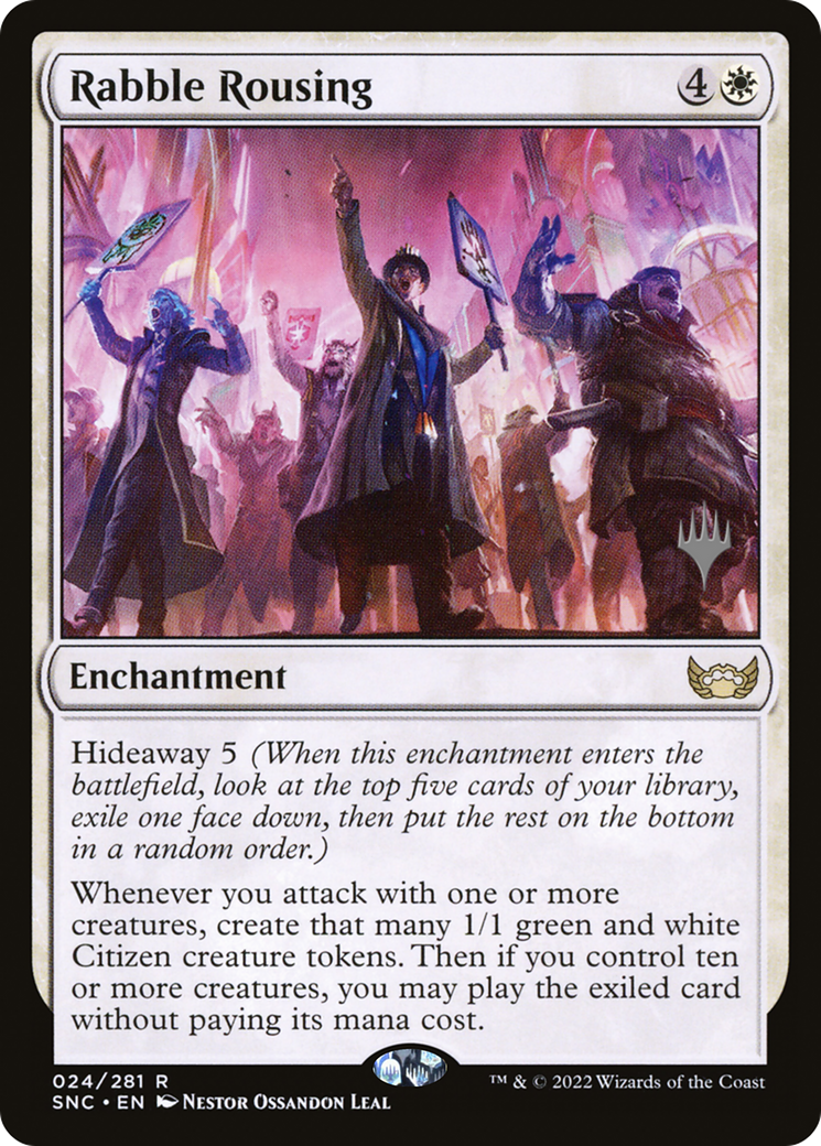 Rabble Rousing (024) - Streets of New Capenna Promos