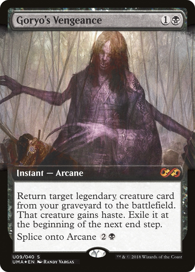Goryo's Vengeance (Extended Art) (U09) Foil - Ultimate Box Topper