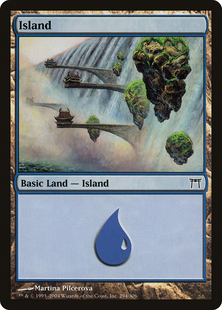Island (294) - Champions of Kamigawa