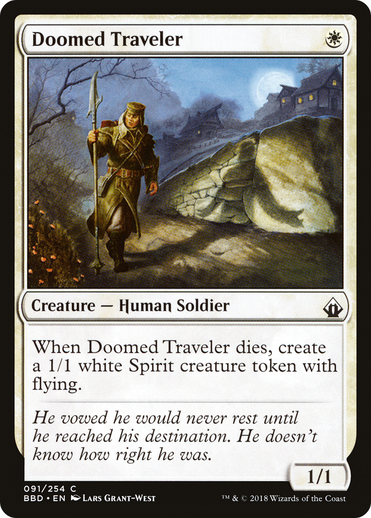 Doomed Traveler (091) Foil - Battlebond