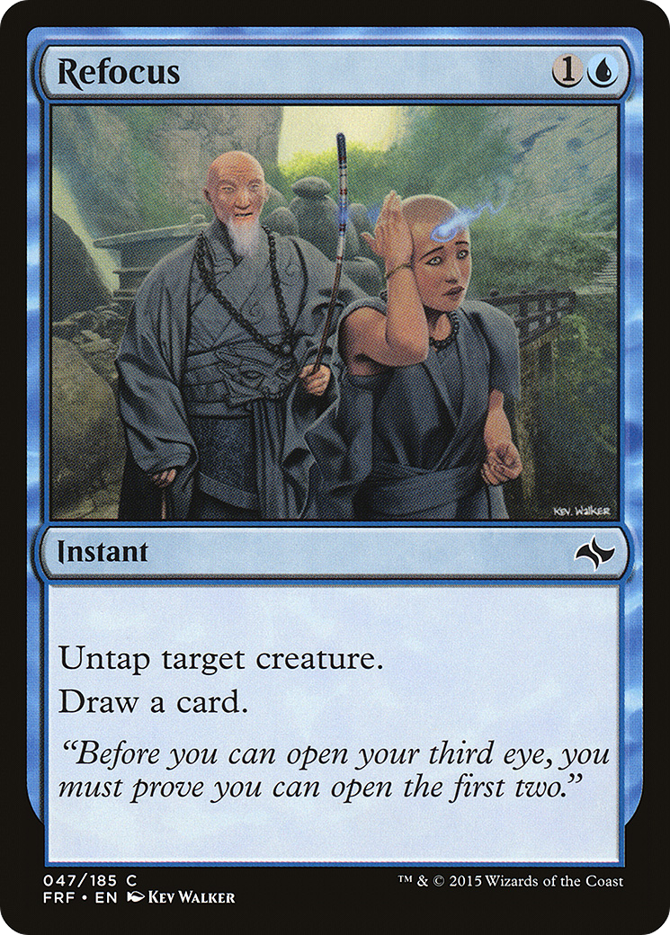 Refocus (047) Foil - Fate Reforged