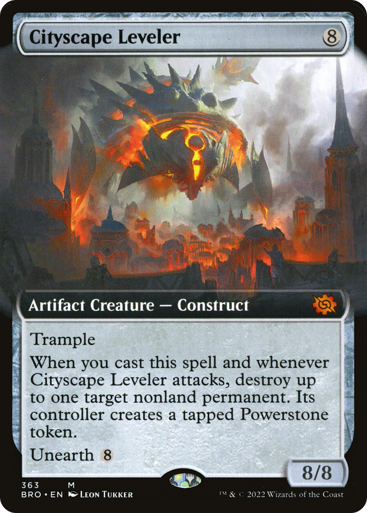 Cityscape Leveler (Extended Art) (363) - The Brothers' War