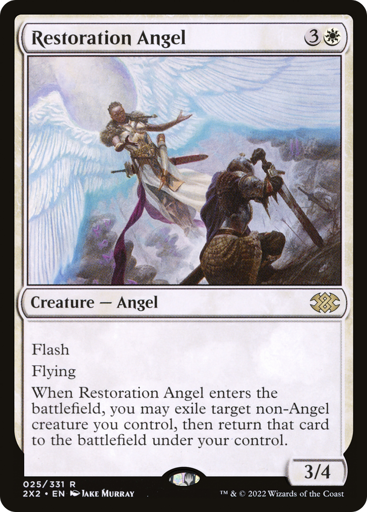 Restoration Angel (025) Foil - Double Masters 2022