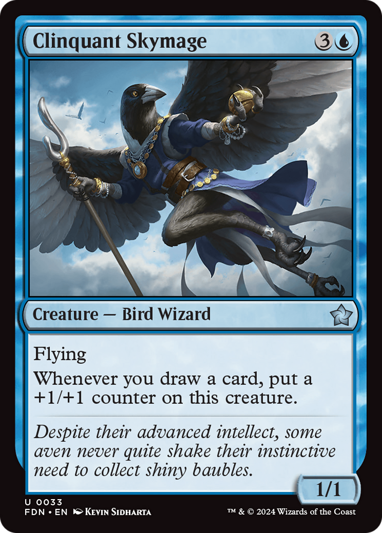 Clinquant Skymage (033) Foil - Foundations