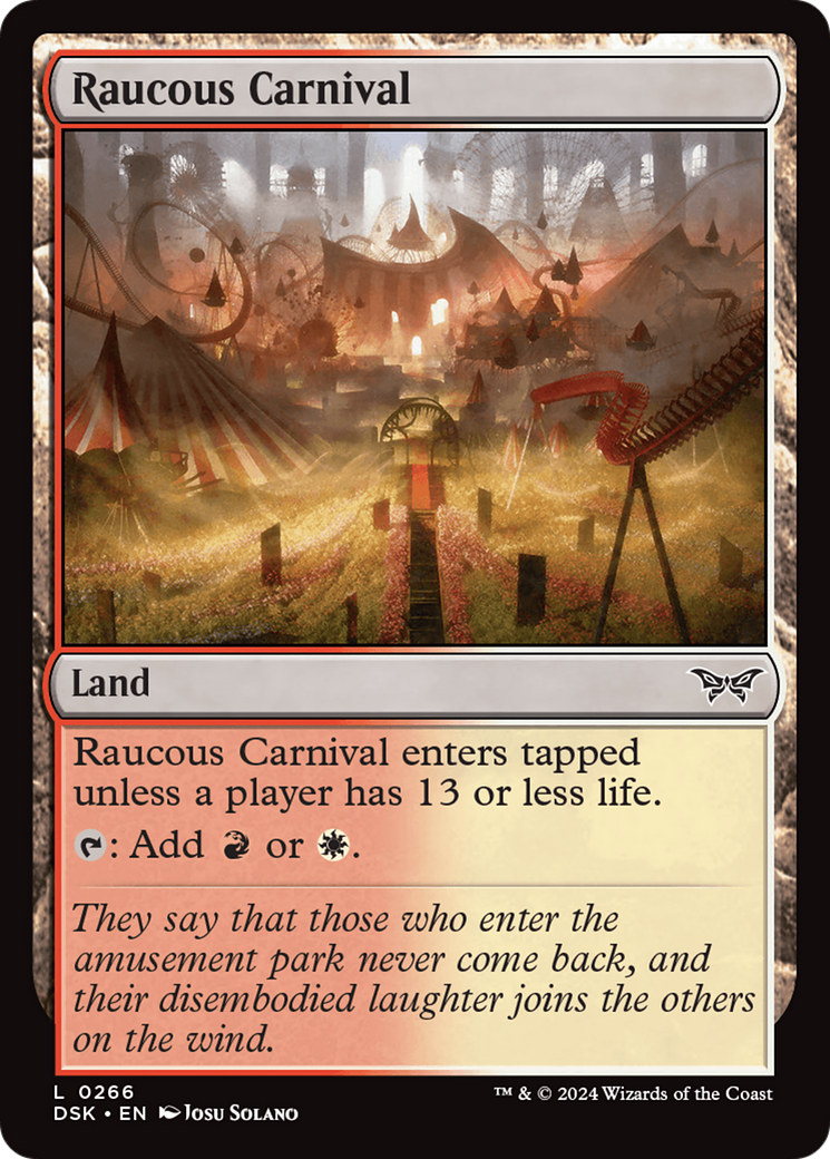 Raucous Carnival (266) - Duskmourn: House of Horror
