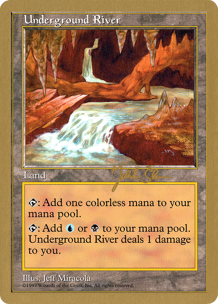 Underground River - 1997 Jakub Slemr (5ED) (Retro) - World Championship Decks 1997