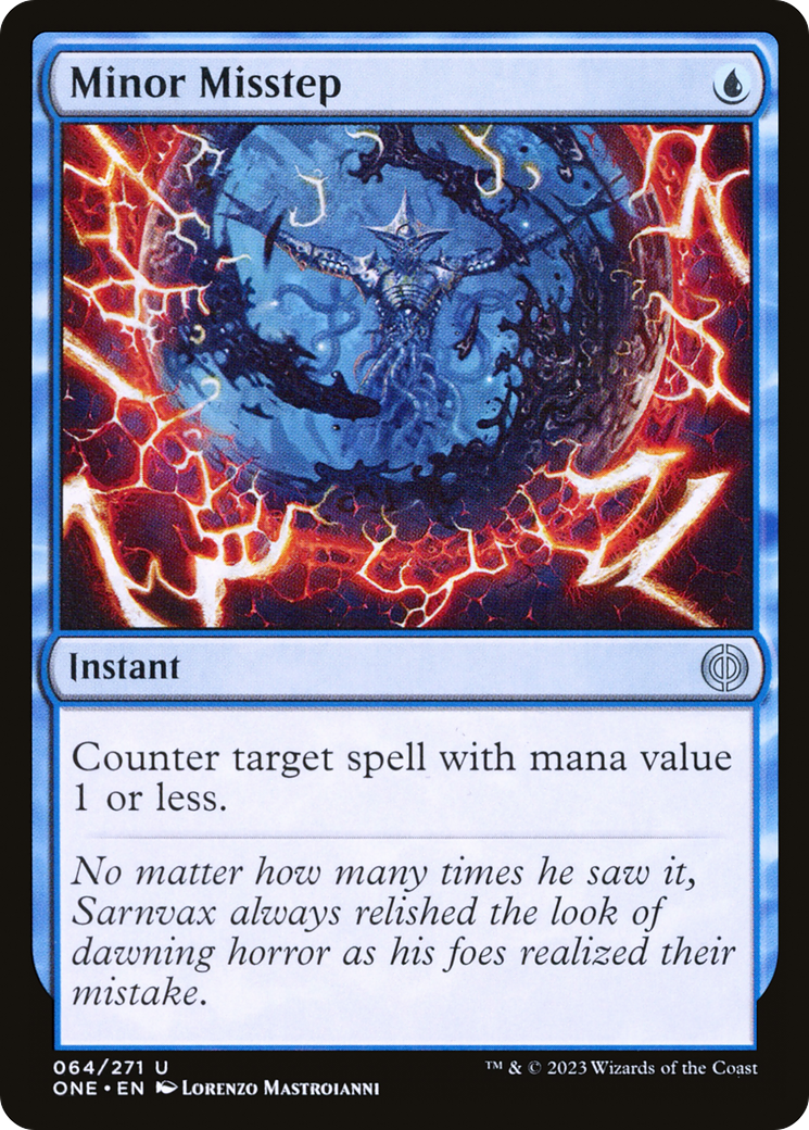 Minor Misstep (064) - Phyrexia: All Will Be One