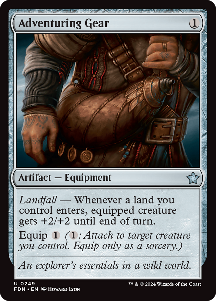 Adventuring Gear (249) Foil - Foundations