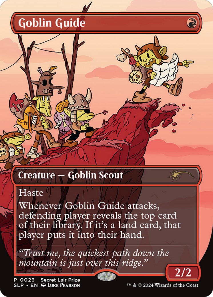 Goblin Guide (023) Foil - Secret Lair Showdown