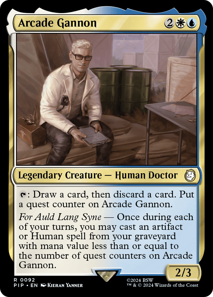 Arcade Gannon (092) Foil - Fallout