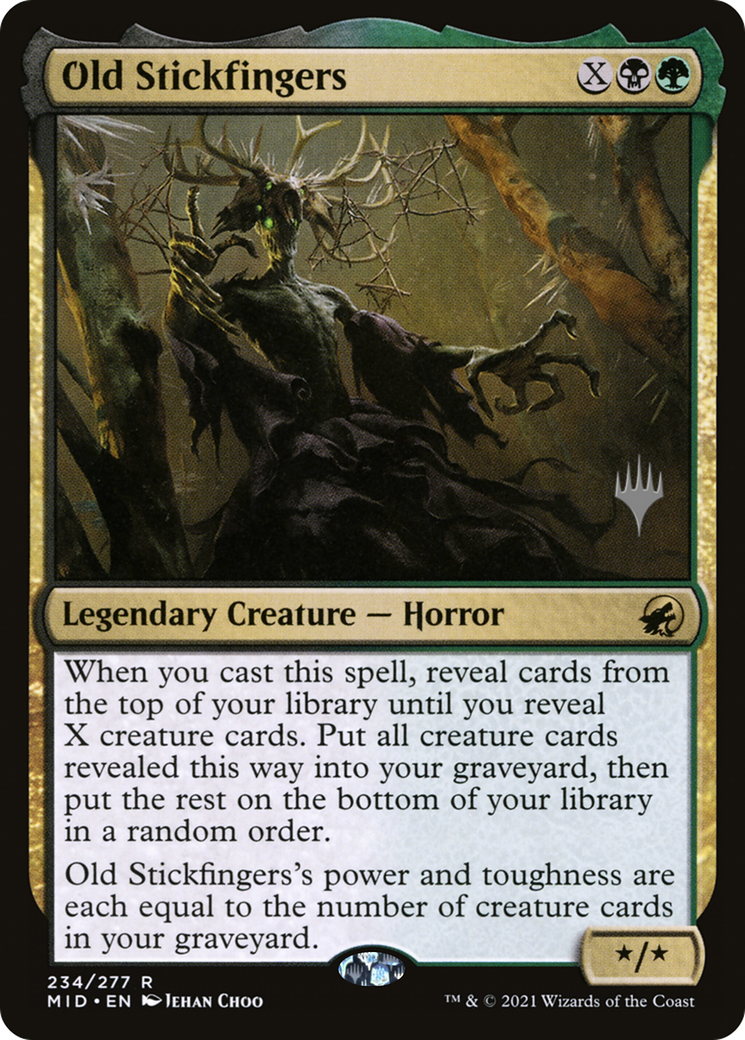 Old Stickfingers (234) - Innistrad: Midnight Hunt Promos