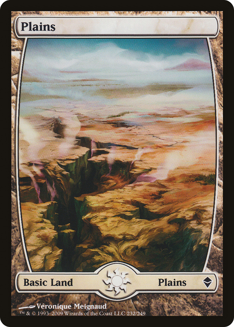Plains – Full Art (232) - Zendikar