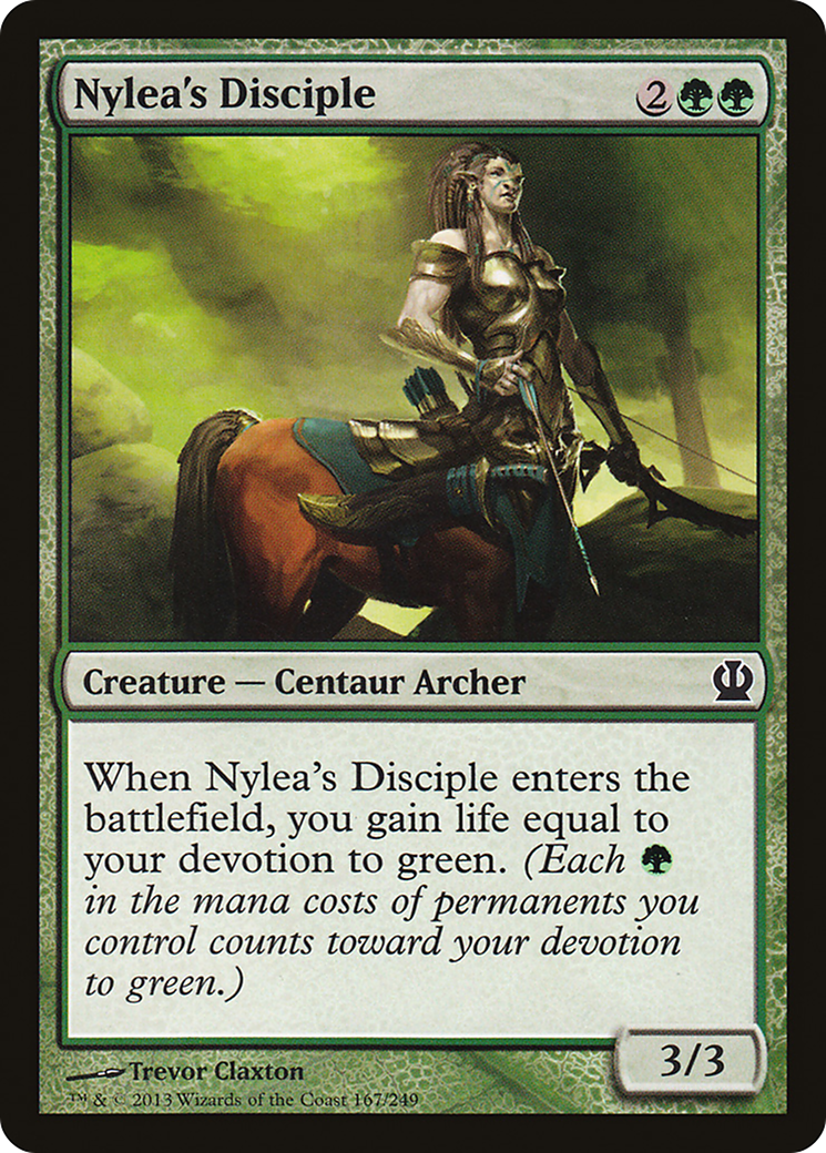 Nylea's Disciple (167) Foil - Theros