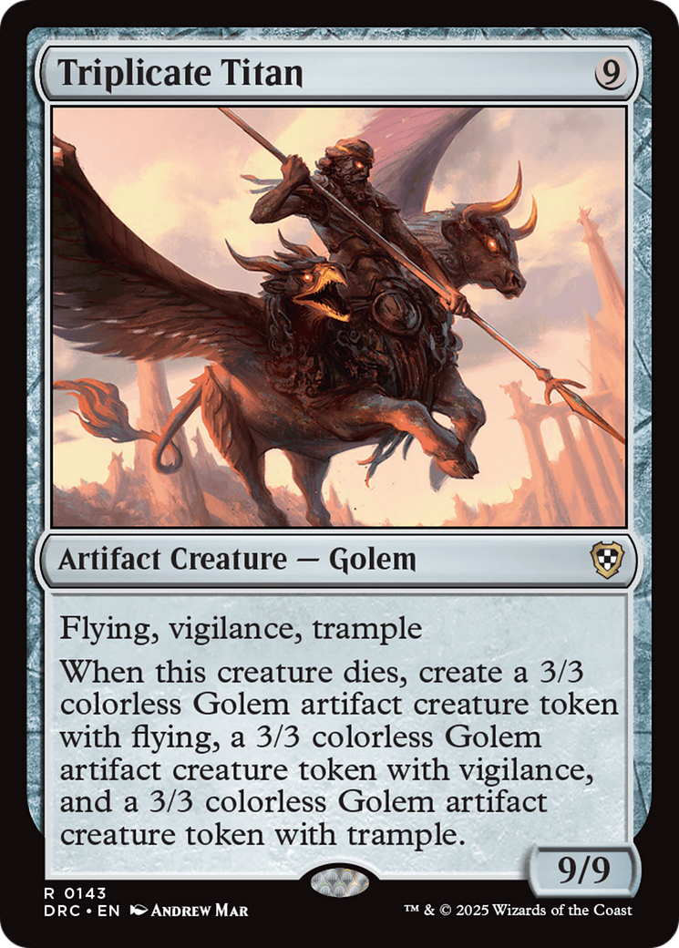 Triplicate Titan (143) - Commander: Aetherdrift