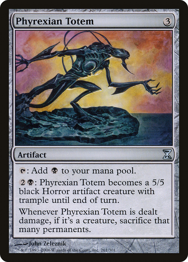 Phyrexian Totem (261) Foil - Time Spiral