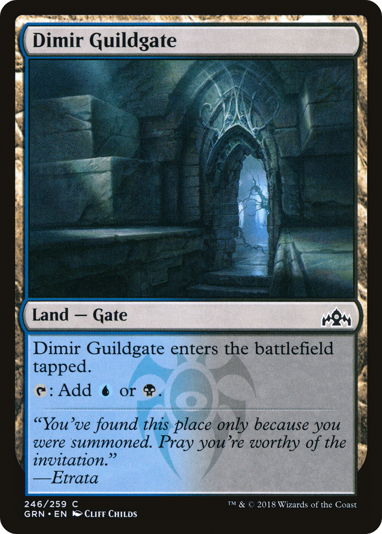 Dimir Guildgate (246) - Guilds of Ravnica