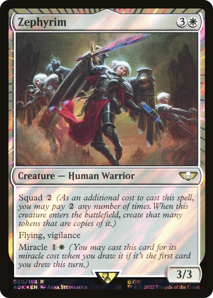 Zephyrim (020) Surge Foil - Warhammer 40,000 Commander