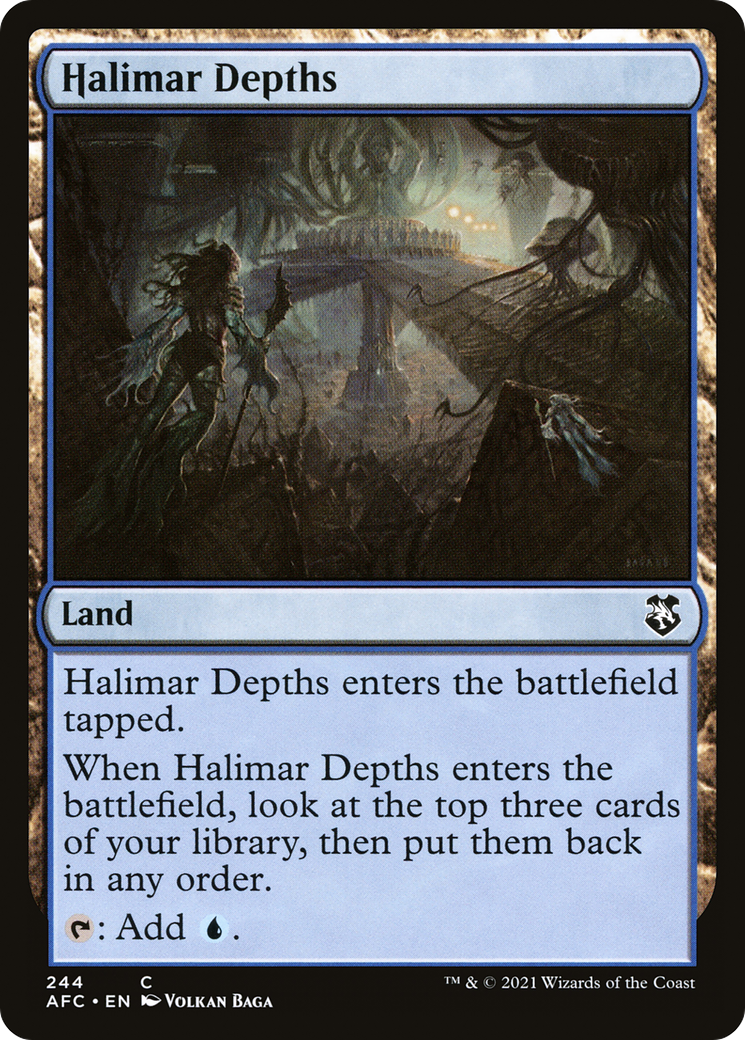 Halimar Depths (244) - Forgotten Realms Commander