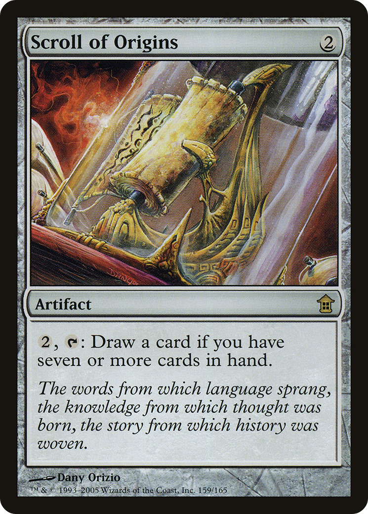 Scroll of Origins (159) Foil - Saviors of Kamigawa