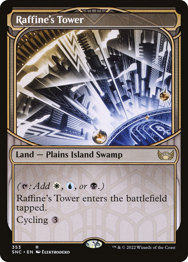 Raffine's Tower (Showcase) (353) Foil - Streets of New Capenna
