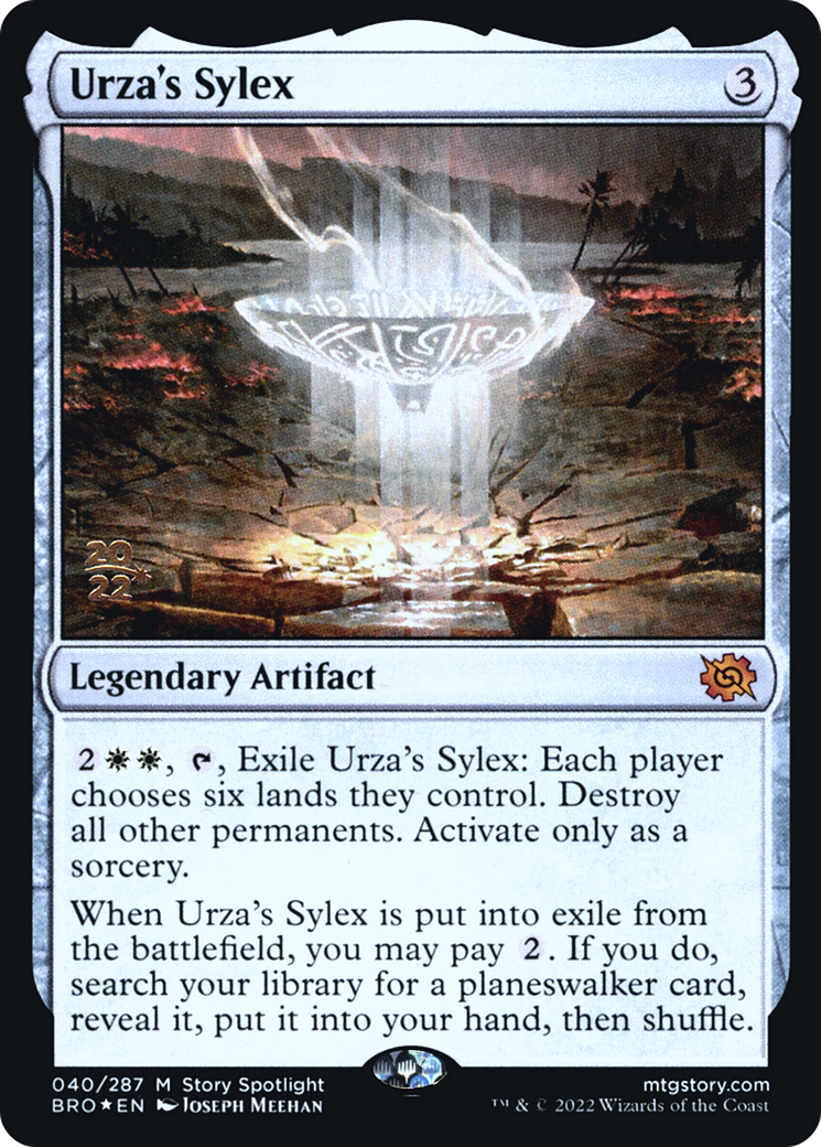 Urza's Sylex (040) Foil - The Brothers' War Promos
