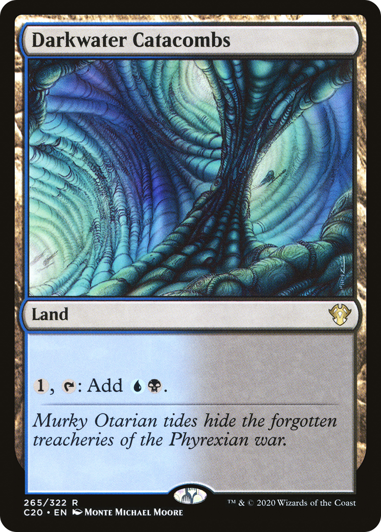 Darkwater Catacombs (265) - Commander 2020