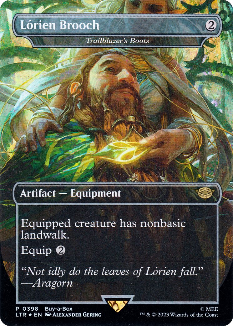 Trailblazer's Boots (398) Foil - Buy-A-Box Promos