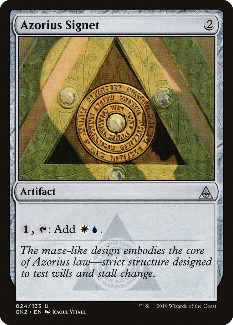 Azorius Signet (024) - RNA Guild Kit