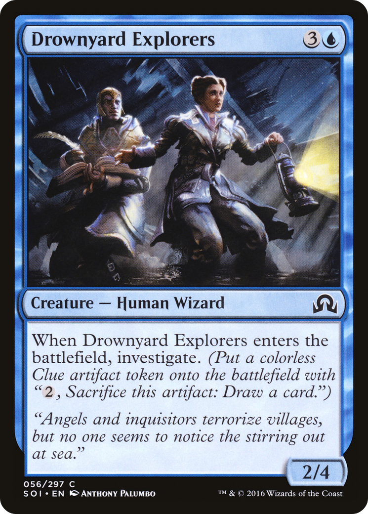 Drownyard Explorers (056) Foil - Shadows over Innistrad